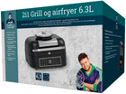 Frytkownica beztłuszczowa Casper Sobczyk Grill and Airfryer CS-0268 (5740007810268) - obraz 4