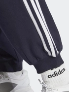 Spodnie dresowe damskie Adidas W 3S Ft Ls Pt IC4386 S Granatowe (4066752296371) - obraz 5