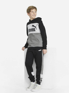 Дитячі теплі спортивні штани на флісі для хлопчика Puma Ess+ Colorblock Pants Fl Cl B 849083-01 110 см Чорні (4064535821505) - зображення 3