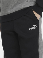 Dziecięce spodnie dresowe ciepłe polarowe dla chłopca Puma Ess+ Colorblock Pants Fl Cl B 849083-01 110 cm Czarne (4064535821505) - obraz 4