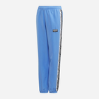 Spodnie dresowe młodzieżowe dziewczęce Adidas Track Pants ED7878 140 cm Błękitne (4061619586947)