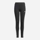 Legginsy dziecięce dla dziewczynki sportowe Adidas G 3S Tig GN1453 122 cm Czarne (4062065007468)