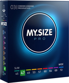 Prezerwatywy My.Size Pro Condoms 47 mm 3 szt (4025838403478) - obraz 1