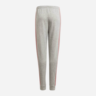 Młodzieżowe spodnie dresowe dla dziewczynki Adidas G 3S Ft C Pt GN4077 140 cm Szare (4064036015243) - obraz 2