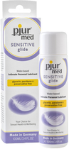 Żel intymny Pjur Med Sensitive Glide delikatny na bazie wody 100 ml (827160111137) - obraz 1