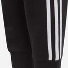 Підліткові спортивні штани для хлопчика Adidas B 3S Fl C Pt GQ8897 140 см Чорні (4064036119026) - зображення 4