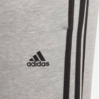 Spodnie dresowe młodzieżowe chłopięce Adidas B 3S Fl C Pt GQ8899 140 cm Szare (4064036095900) - obraz 3
