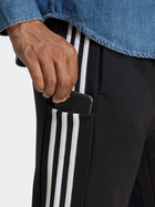 Spodnie dresowe męskie Adidas M 3S Ft Tc Pt HA4337 2XL Czarne (4066745416670) - obraz 4