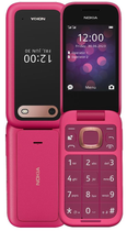 Мобільний телефон Nokia 2660 Flip 48/128MB DualSim Pop Pink (6438409088345) - зображення 1