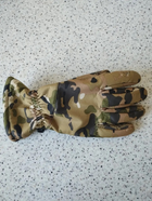 Перчатки тактические теплые с флисовой подкладкой (мультикам) (размер XXL) - изображение 7