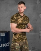 Тактическая мужская футболка потоотводящая 5XL пиксель (15024) - изображение 2
