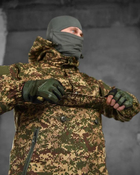 Весняний тактичний костюм Хижак Гірка 4 штани+анорак 3XL піксель (83958) - зображення 5