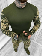 Армейский мужской лонгслив Deka M олива+пиксель (15051) - изображение 2