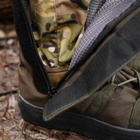 Тактичні водовідштовхувальні військові бахили гамашії для взуття від дощу та грязі для захисту на берці Хакі XL ( 46-48 розмір) - зображення 8