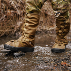 Тактичні водовідштовхувальні військові бахили гамашії для взуття від дощу та грязі для захисту на берці Койот M ( 39-41 розмір) - зображення 12