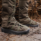 Тактичні водовідштовхувальні військові бахіли гамашіі для взуття від дощу та грязі для захисту на берці Хакі L ( 42-45 розмір) - изображение 6