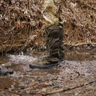 Тактичні водовідштовхувальні військові бахіли гамашіі для взуття від дощу та грязі для захисту на берці Хакі M ( 39-41 розмір) - изображение 11