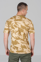 Мужская футболка хлопковая свободного кроя камуфляж Desert Пустыня 58 - изображение 7