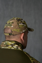 Мужская кепка с липучкой под шеврон цвет мультикам / Бейсболка мультикам M - изображение 3