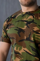 Мужская футболка хлопковая свободного кроя камуфляж Британка 46 - изображение 3