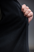 Кофта мужская флисовая кубик черная Полиция с Липучками под шевроны M - изображение 8