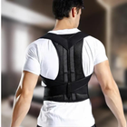 Корсет корректор осанки Back Pain Need Help от сутулости Черный - изображение 4