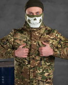 Весенняя тактическая куртка мультикам рипстоп (вафелька) Tactic Ii Вт76575 L - изображение 8
