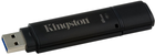 Флеш пам'ять Kingston DT4000 G2 256 AES FIPS 140-2 8GB USB 3.0 Black (DT4000G2DM/8GB) - зображення 1