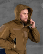 Весенняя тактическая куртка софтшел Leon Вт76570 XXL - изображение 7