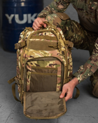 Тактический штурмовой рюкзак swearing мультикам 40л Вт7076 - изображение 6