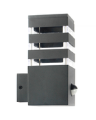 Вуличний світильник Goldlux 317667 Teksas E27 1x12W IP44 GR (046849)