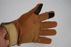 Тактичні рукавички з пальцями 9004_XL_Coyote - зображення 6