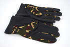 Тактичні рукавички з пальцями трикотажні камуфляж 9061_Camouflage - зображення 8