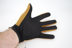Тактичні рукавички з пальцями трикотажні 9061_Beige - зображення 3