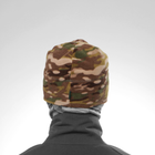 Тактична шапка зимова флісова ВСУ UATAC Multicam L - изображение 4