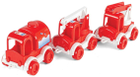 Набір пожежних машинок Wader Kid Cars 3 шт (5900694600232) - зображення 2