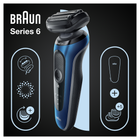 Електробритва Braun Series 6 61-B1500s BLUE / BLACK - зображення 7