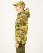 Ветровка куртка мультикам летняя мужская камуфляжная с капюшоном, с липучками под шевроны 50 - изображение 3
