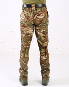 Брюки мужские камуфляжные хлопок Мультикам с усиленными коленями и резинками под коленом 54 - изображение 3