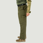 Штани чоловічі зі стрілками, 4 кишені,демісезонні,тканина бавовна, колір олива, 46 - зображення 8