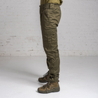 Брюки мужские Горка олива, брюки с усиленными коленями и резинкой под коленом 56 - изображение 3