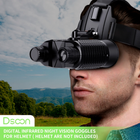 Бинокль ночного видения Dsoon NV8160 с креплением на голову 300 метров Черный (1013-528-00) - изображение 10