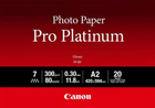 Papier fotograficzny Canon Pro Platinum PT-101 A2 20 arkuszy (2768B067) - obraz 1