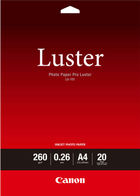 Papier fotograficzny Canon LU-101 Luster A4 20 arkuszy (6211B006) - obraz 1