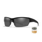 Тактичні окуляри Wiley X WX SAINT Matte Black/ Grey + Clear + Light Rust - CHSAI06 - зображення 3