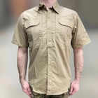 Армійська теніска, Хакі, сорочка з коротким рукавом, розмір L, Yakeda, літня тактична сорочка - зображення 1