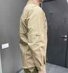 Армейская рубашка, Койот, размер XXL, Yakeda, тактическая рубашка для военного - изображение 2