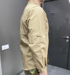 Армійська сорочка, Койот, розмір XL, Yakeda, тактична сорочка для військового - зображення 2