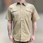 Армійська теніска, Хакі, сорочка з коротким рукавом, розмір XXL, Yakeda, літня тактична сорочка - зображення 1
