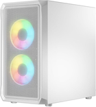 Obudowa Logic Concept Portos Mesh+Glass ARGB fans 3x120 mm White (AM-PORTOS-20-0000000-0002) - obraz 2